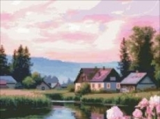 ПЕЙЗАЖ С ИРИСИ
