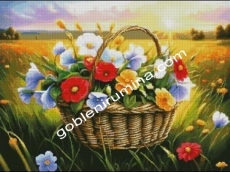 КОШНИЦА С ПОЛСКИ ЦВЕТЯ