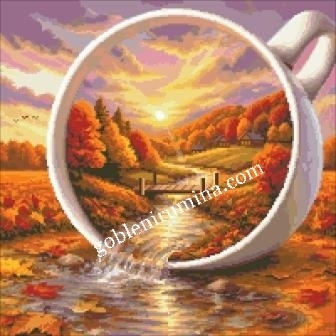 ПЕЙЗАЖ В ЧАШКА 3
