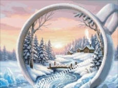 ПЕЙЗАЖ В ЧАШКА 4