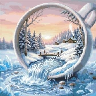 ПЕЙЗАЖ В ЧАШКА 4